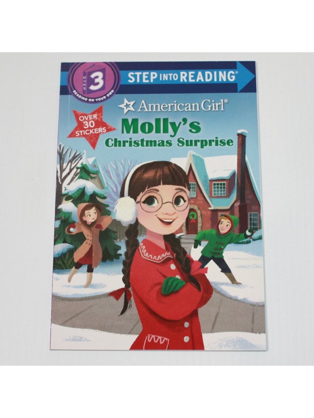 American Girl Step Into Reading Step 3: Molly's Christmas Surprise Kid's Book